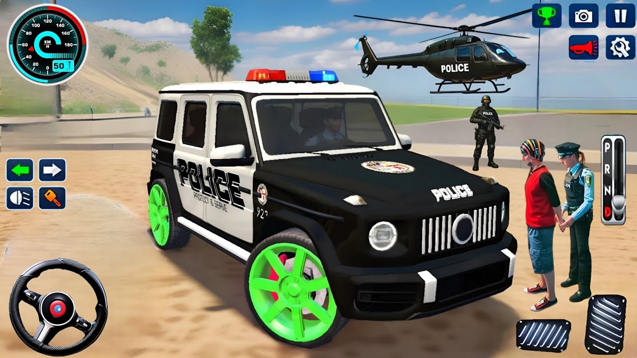 محاكي ألقياده سيارة شرطة العاب شرطة العاب سيارات العاب اندرويد Android Gameplay Police Sim 2025
