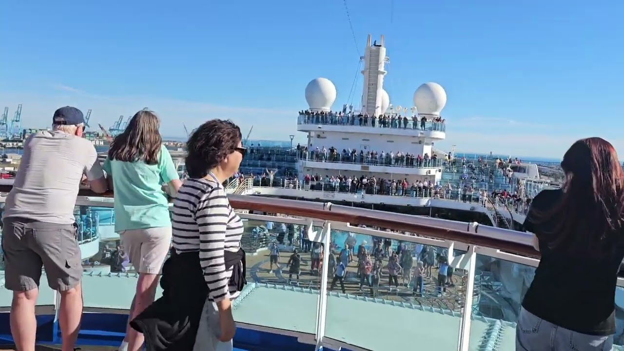 Royal Princess Cruise Sailing Off The California Coast To Cabo San Lucas, Mexico 