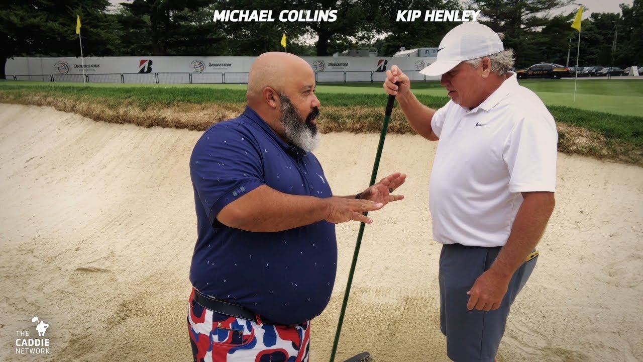 Michael Collins and Kip Henley show you the right way to rake a bunker