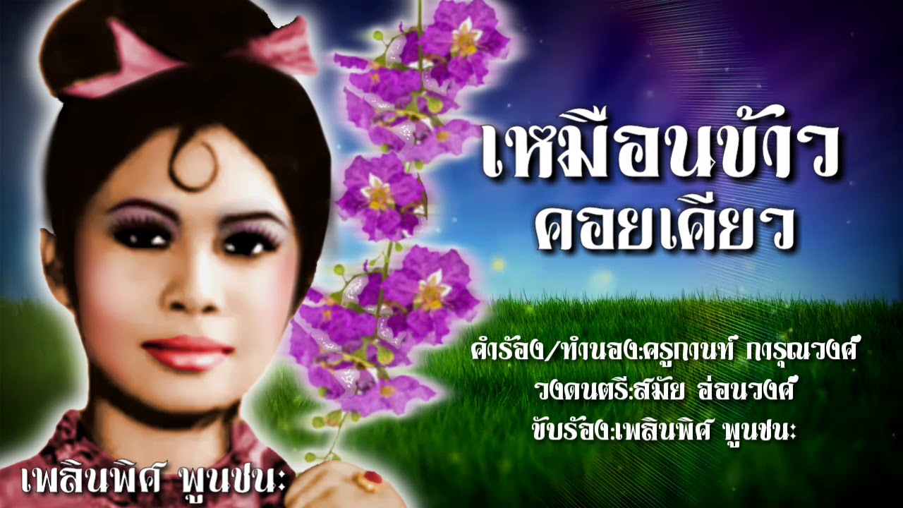 เหมือนข้าวคอยเคียว-เพลินพิศ พูนชนะ•ต้นฉบับ•LYRIC VIDEO