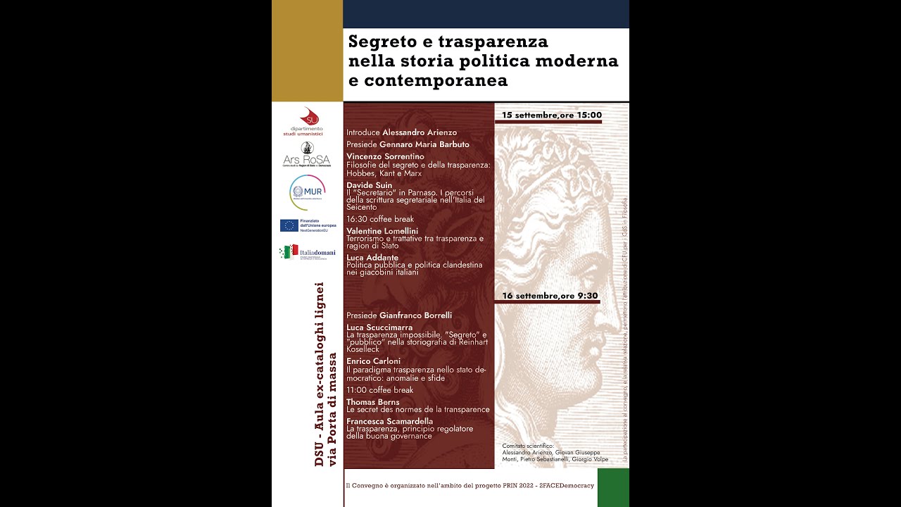 Luca Scuccimarra - La trasparenza impossibile.