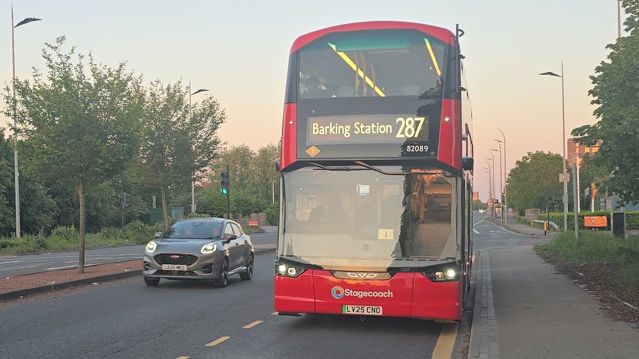 Brand New: Stagecoach London Wright Electroliner Streetdeck 82089 LV25 CNO Route 287