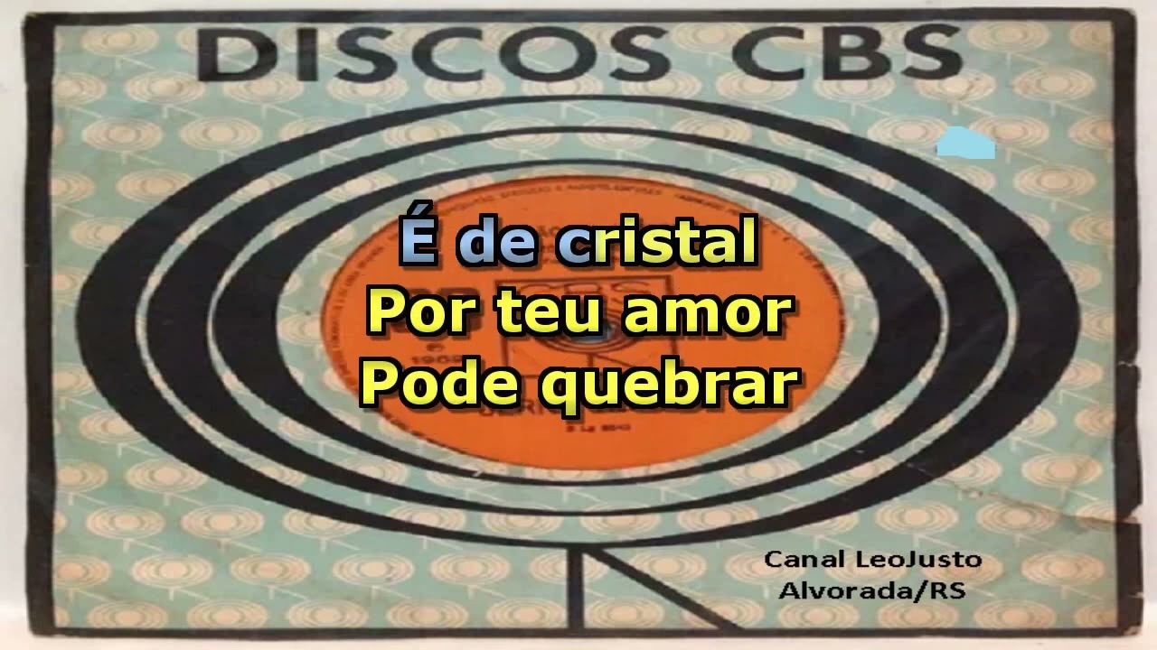 Coração de Cristal _ Jerry Adriani _ Karaokê (música original)