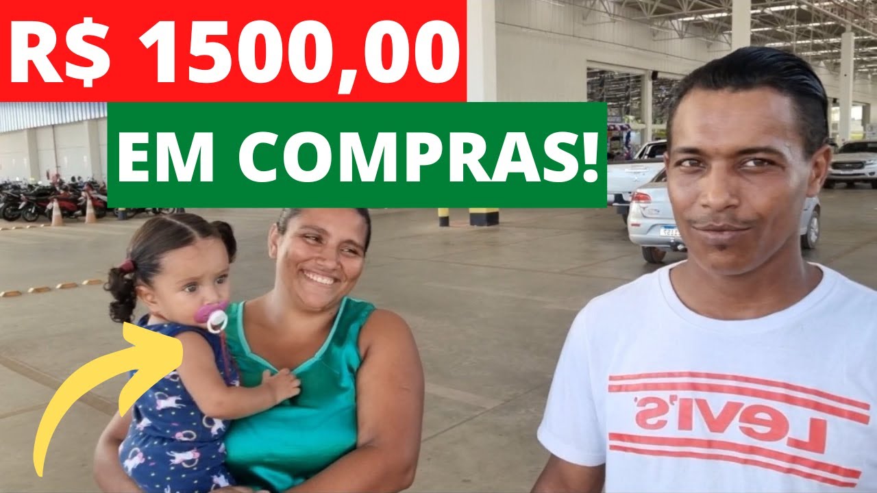 FAMÍLIA QUE TEVE COISAS ROUBADAS VAI AO SUPERMERCADO PELA PRIMEIRA VEZ E EMOCIONA