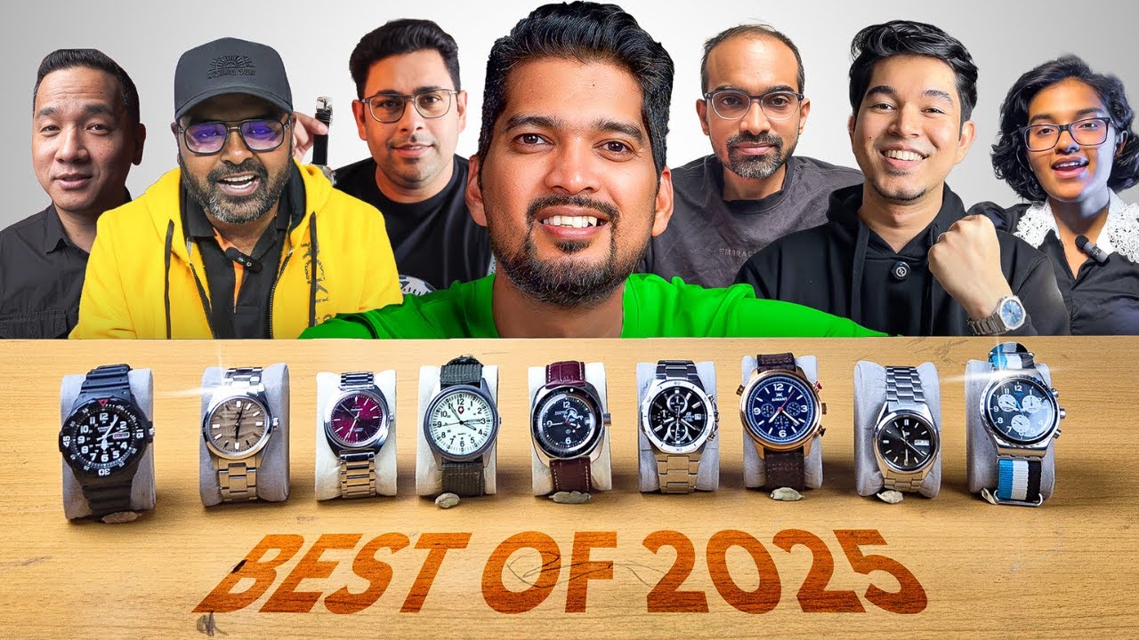 The Best Watches of 2025… According to India’s Watch YouTubers