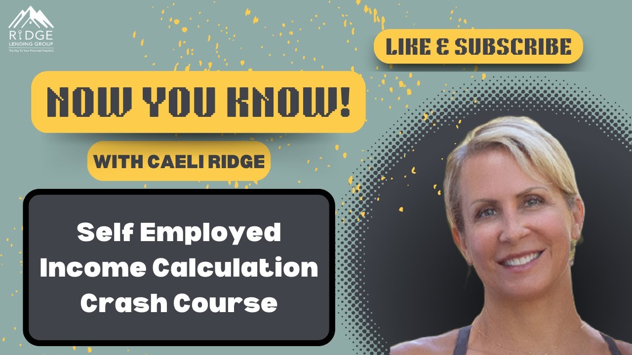 Self Employed Income Calculation Crash Course