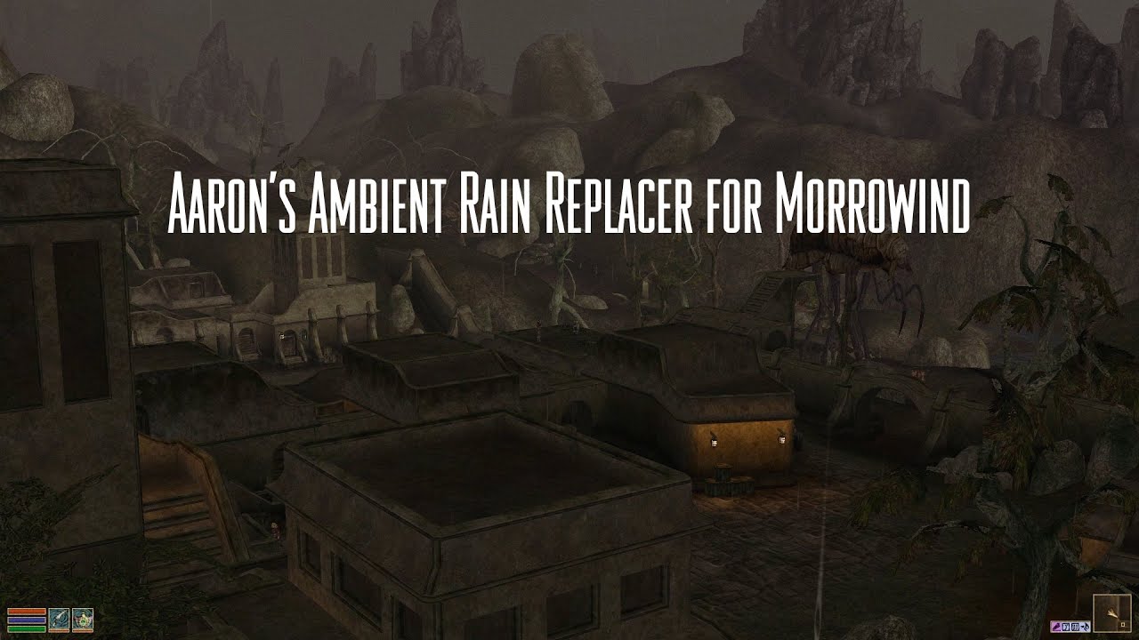 Aaron's Ambient Rain Replacer for Morrowind