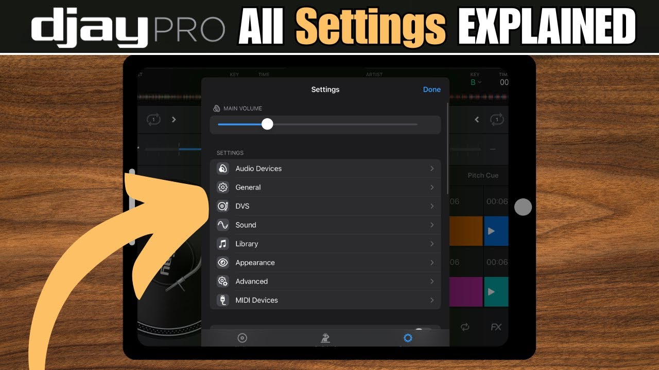 Djay Pro All Settings EXPLAINED