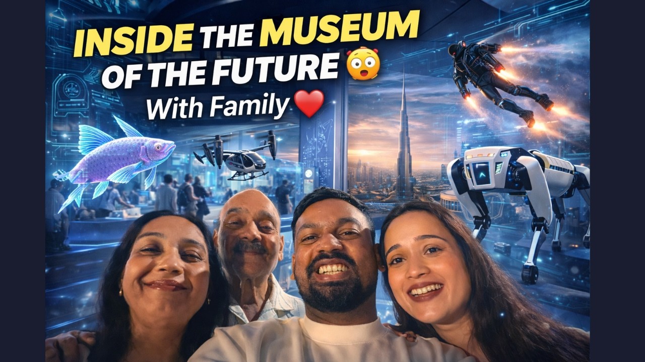 We Saw a Real Robot Dog in Museum of the Future Dubai 🇦🇪