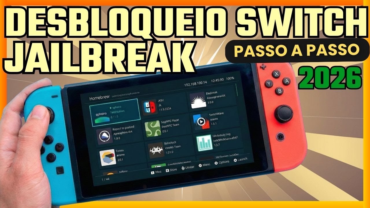 NOVO DESBLOQUEIO DO ZERO NINTENDO SWITCH 2026
