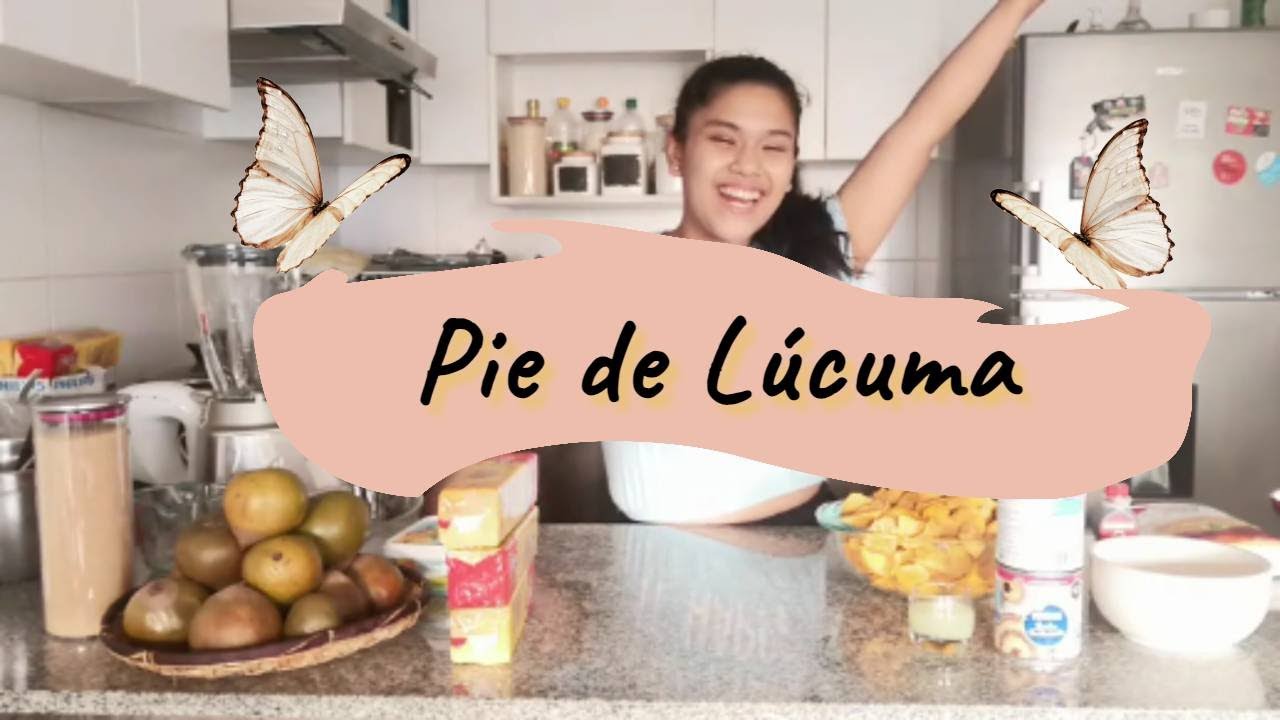 Pie de lúcuma