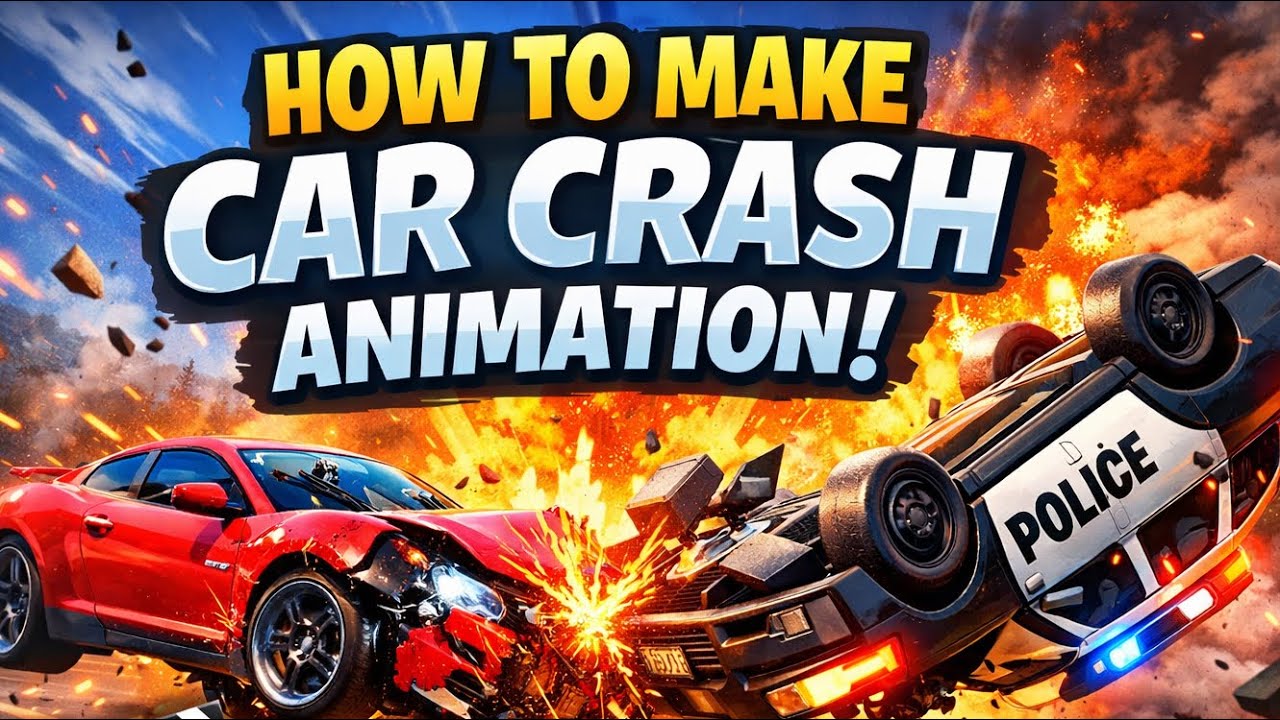 How to make car crash animation in Fortnite Creative