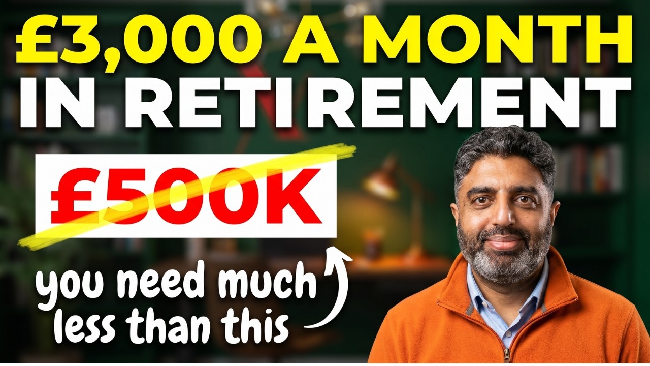Want &pound;3,000 a Month in Retirement at 60? Here's What To Do