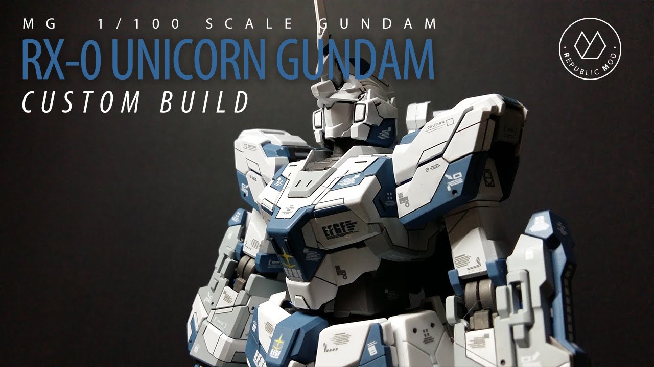 Custom Build | MG RX-0 UNICORN GUNDAM