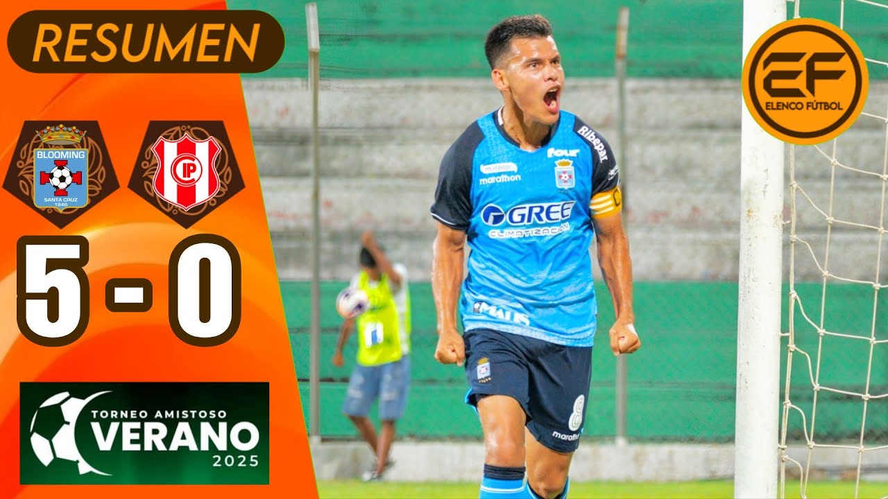 📹 Resumen: Blooming 5 - 0 Independiente Petrolero | Torneo De Verano 2026 - Cuartos de final, ida