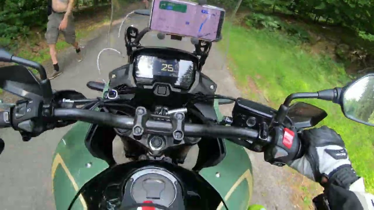 Riding through the Belgian Ardennes