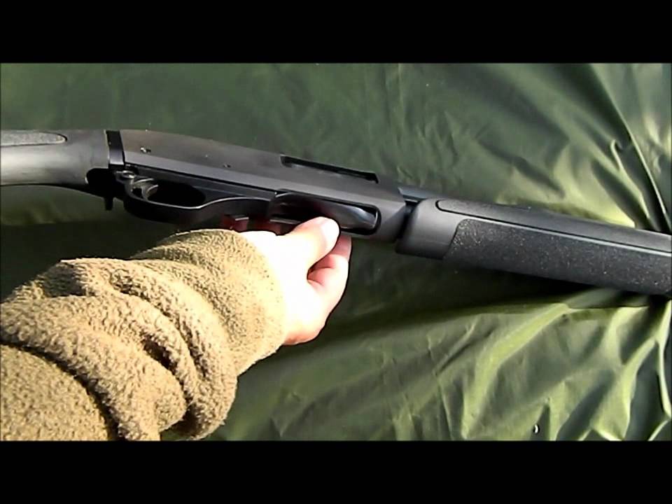 Unloading a Pump Action Shotgun