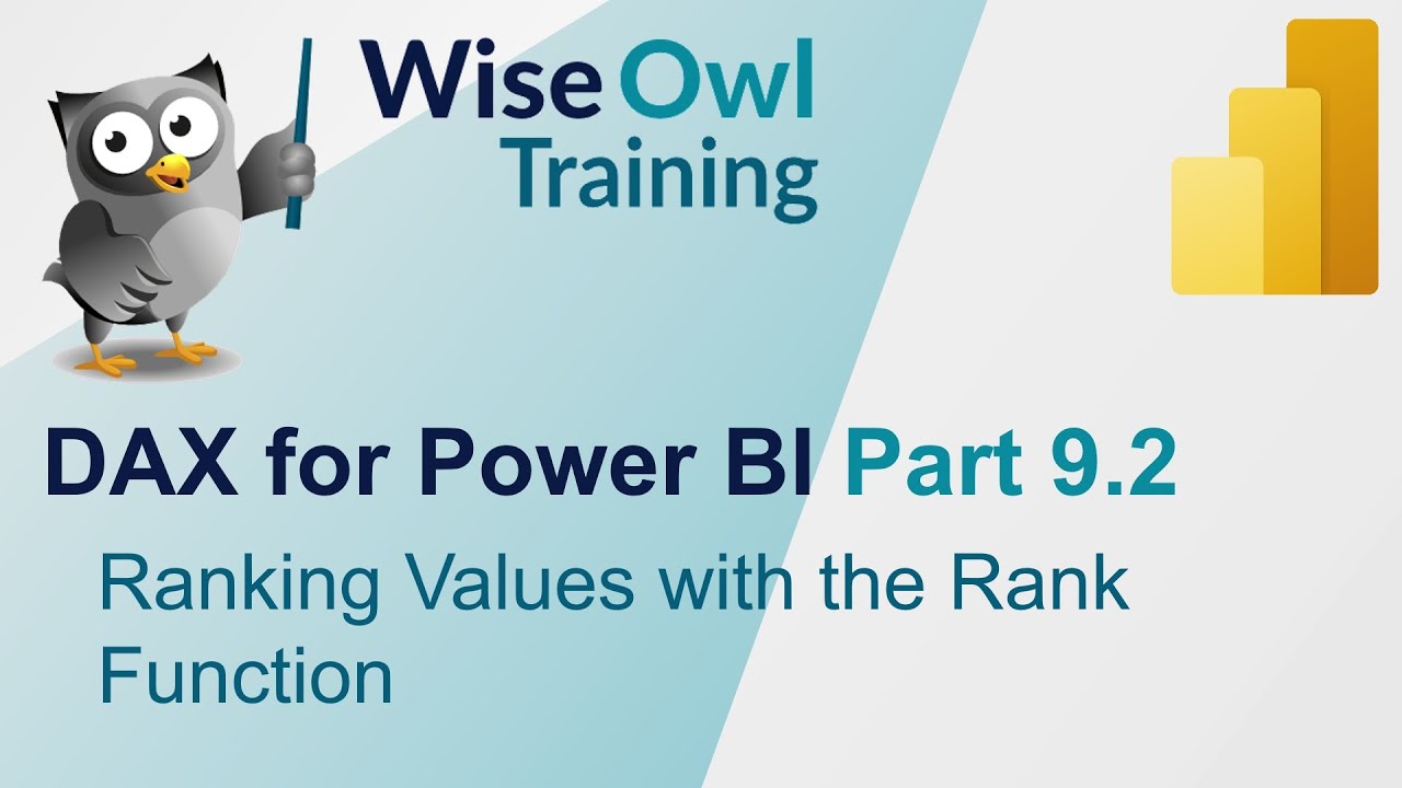 DAX for Power BI Part 9.2 - Ranking Values with the RANK Function