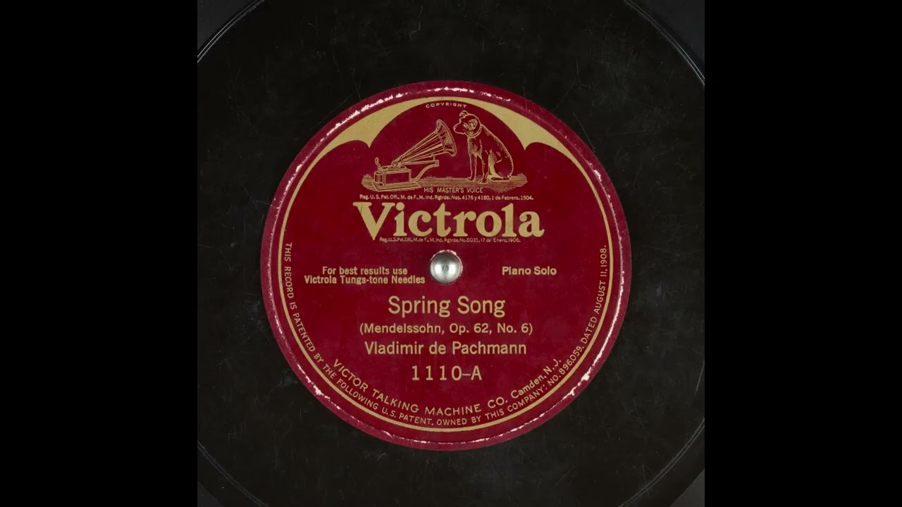 Spring Song - Vladimir de Pachmann