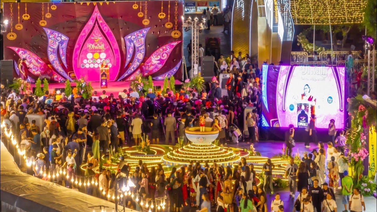 Diwali 2025 (Festival of Lights 2025) at Iconsiam in Bangkok, Thailand 