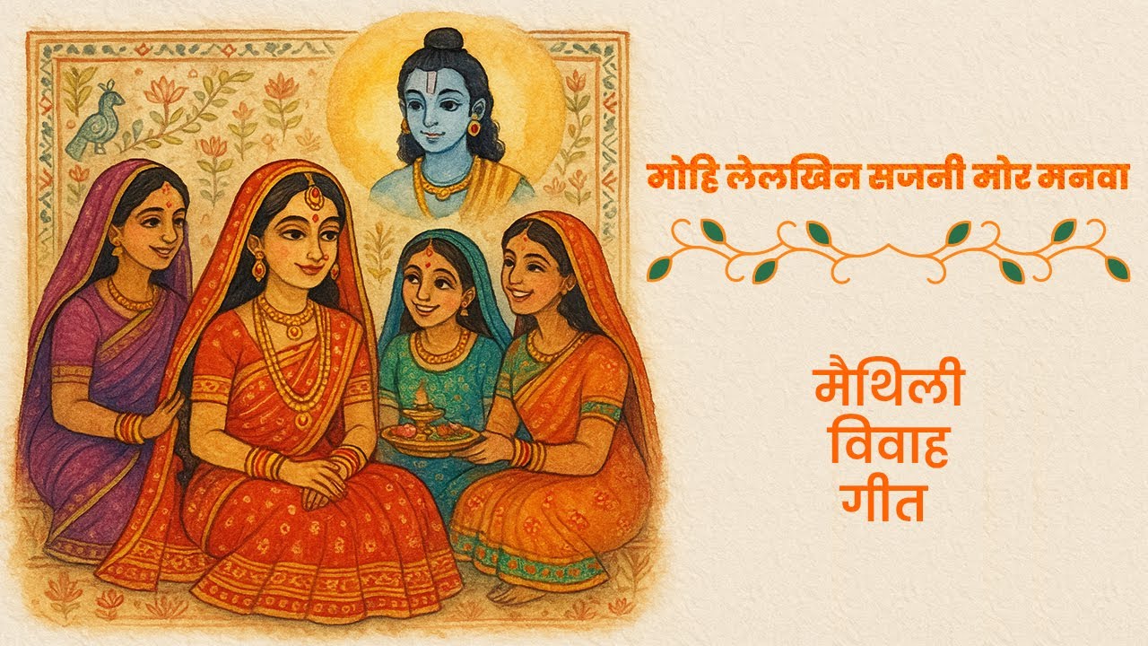 Mohi Lelkhin Sajni Mora Manwa | मोहि लेलखिन सजनी मोरा मनवा | Maithili Vivah Geet । मैथिली विवाह गीत