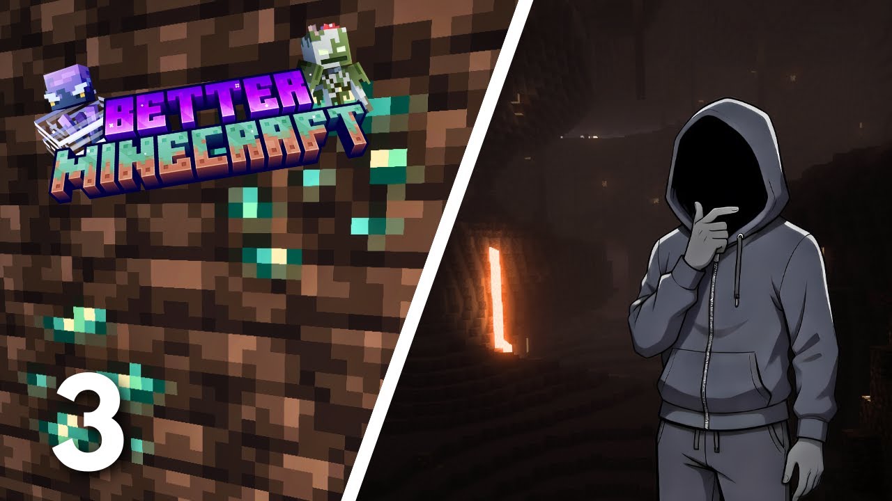 I Got Lost In A Massive Cave | Vanilla+ Modded Minecraft (Ep. 3)