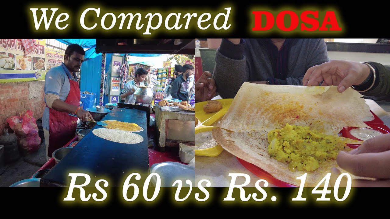We Compared Masala Dosa | Noida Food Tour