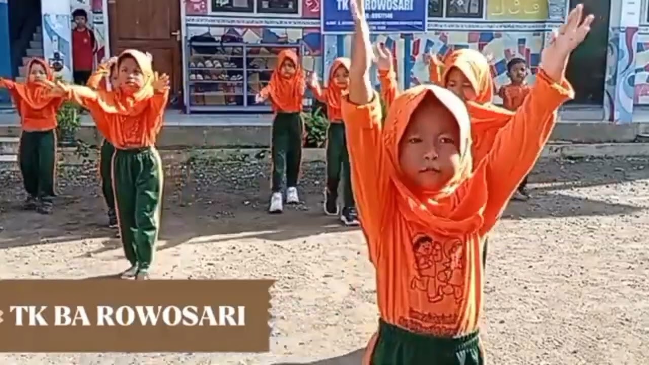 Lomba Senam Anak Indonesia Hebat 2025_TK BA ROWOSARI_JAWA TENGAH