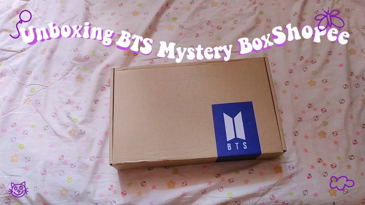 🦋 BTS KPOP MYSTERY BOX UNBOXING 🌸