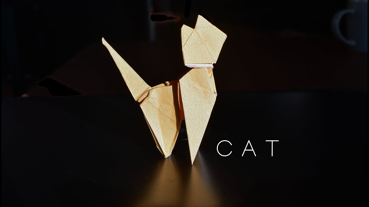 Origami - Cat chat 猫 (Seiji Nishikawa)