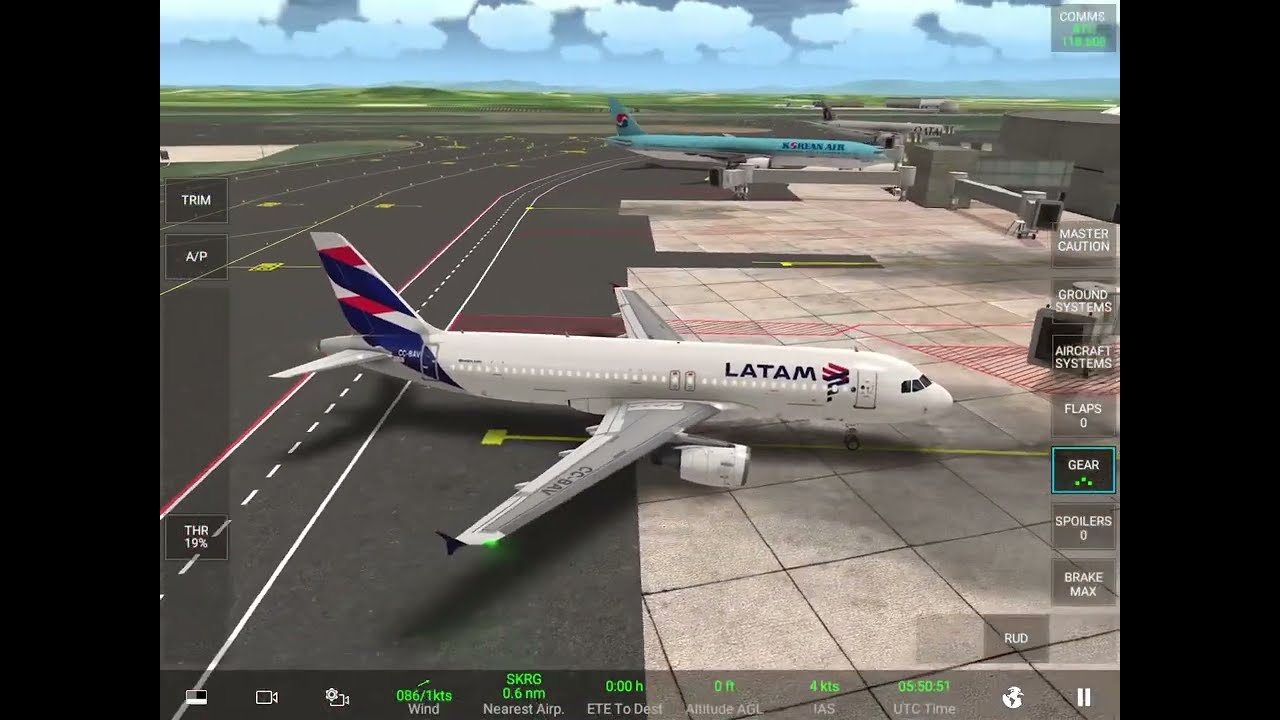Midday Landing at MDE LATAM A320-200 RFS PRO