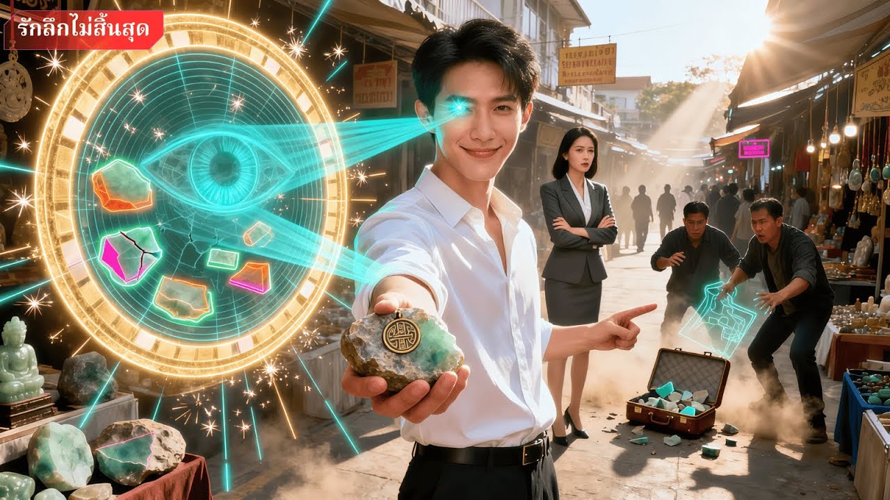 หนุ่มปลุกดวงตาทะลุมิติ กวาดกำไรตลาดของเก่า ชนะพนันหยก เจอซีอีโอเย็นชา ก่อนเปิดโปงแก๊งปลอมทั้งวงการ!