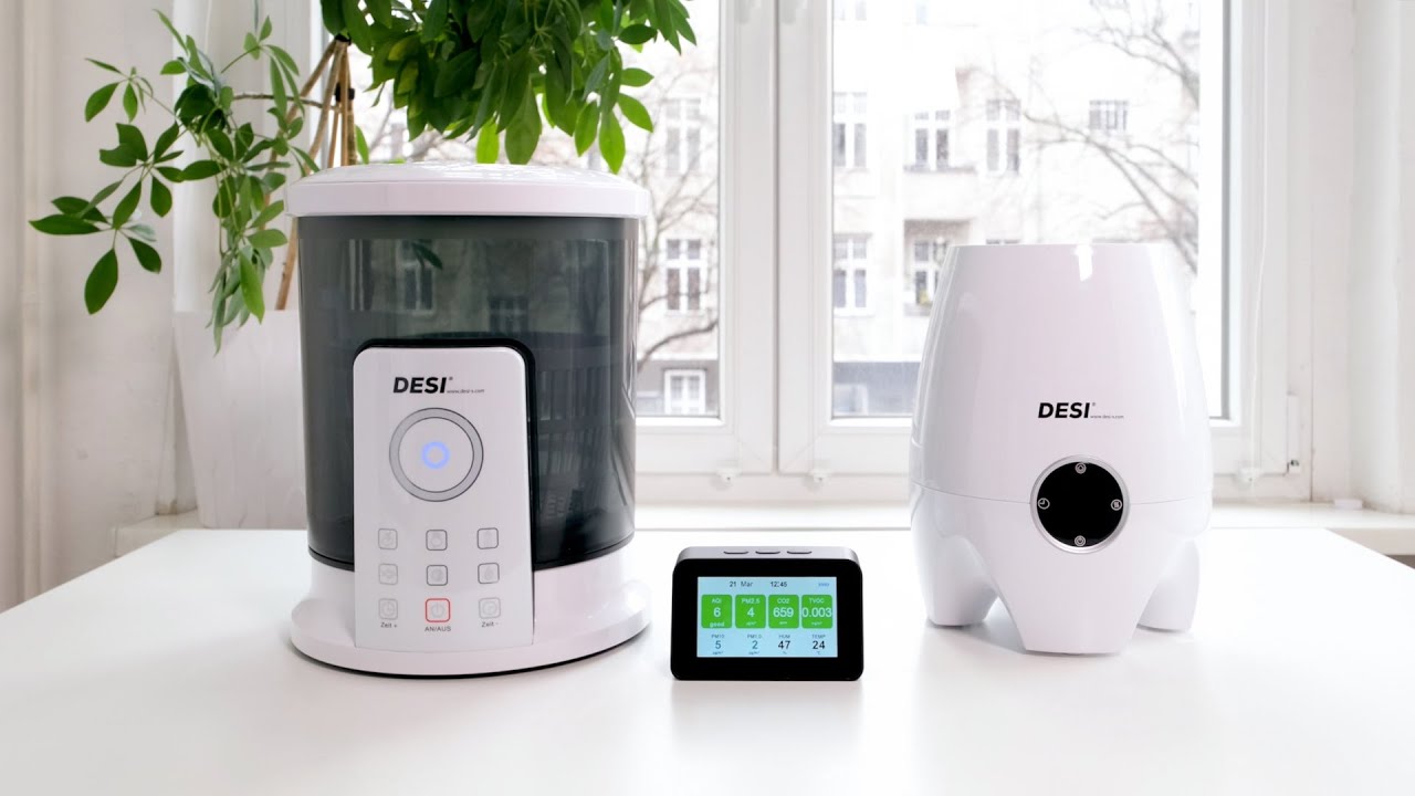 Desinfektion auf Wasserbasis: DESI PLASMA-FLUIDER & MINI-JET
