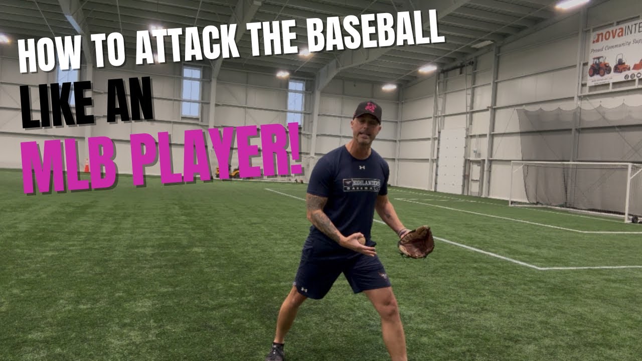 How to attack the baseball and throw on the run! 