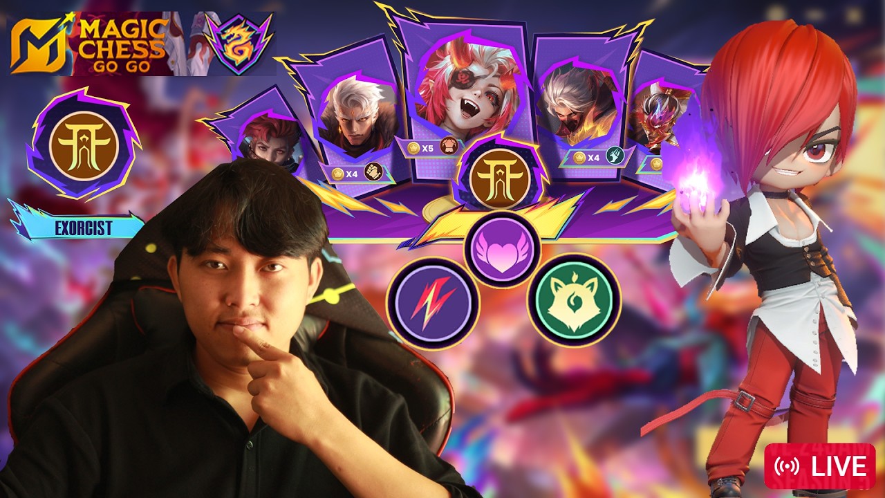 LIVE | MAGIC CHESS: GO GO MCGG LIVE GAME #mcgg  #mobilelegends #games #tutorial  #MagicChessGoGo