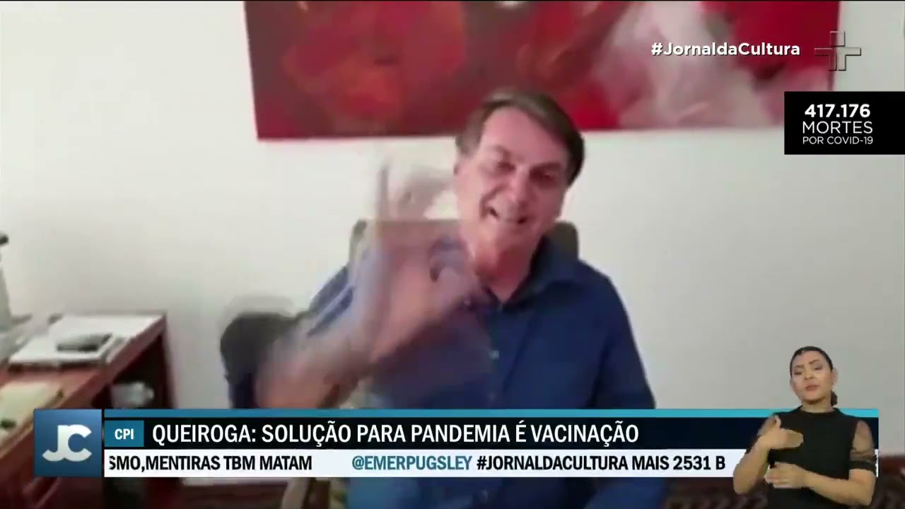 Hoje foi a vez do atual ministro da sa&uacute;de, Marcelo Queiroga depor na CPI da Covid no Senado