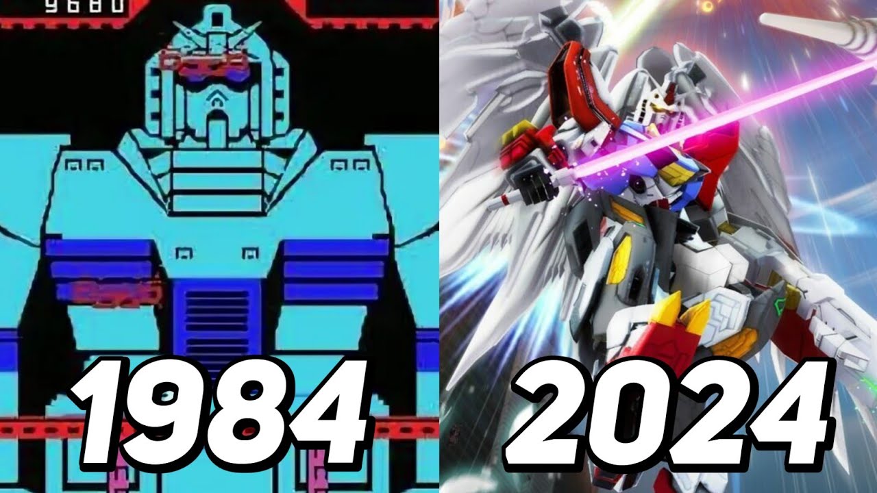 Evolution of Gundam Games (1984-2024)