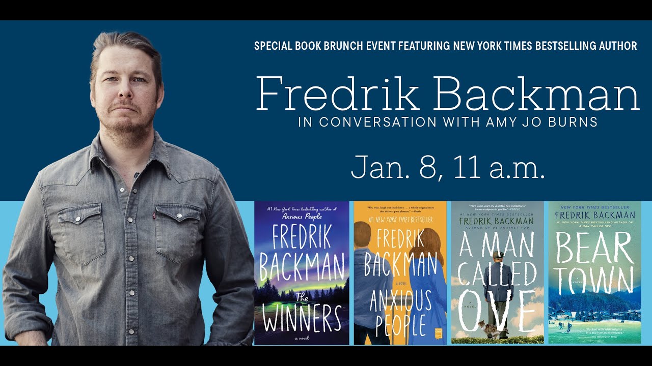 Fredrik Backman in Conversation with Amy Jo Burns: A Book Brunch event