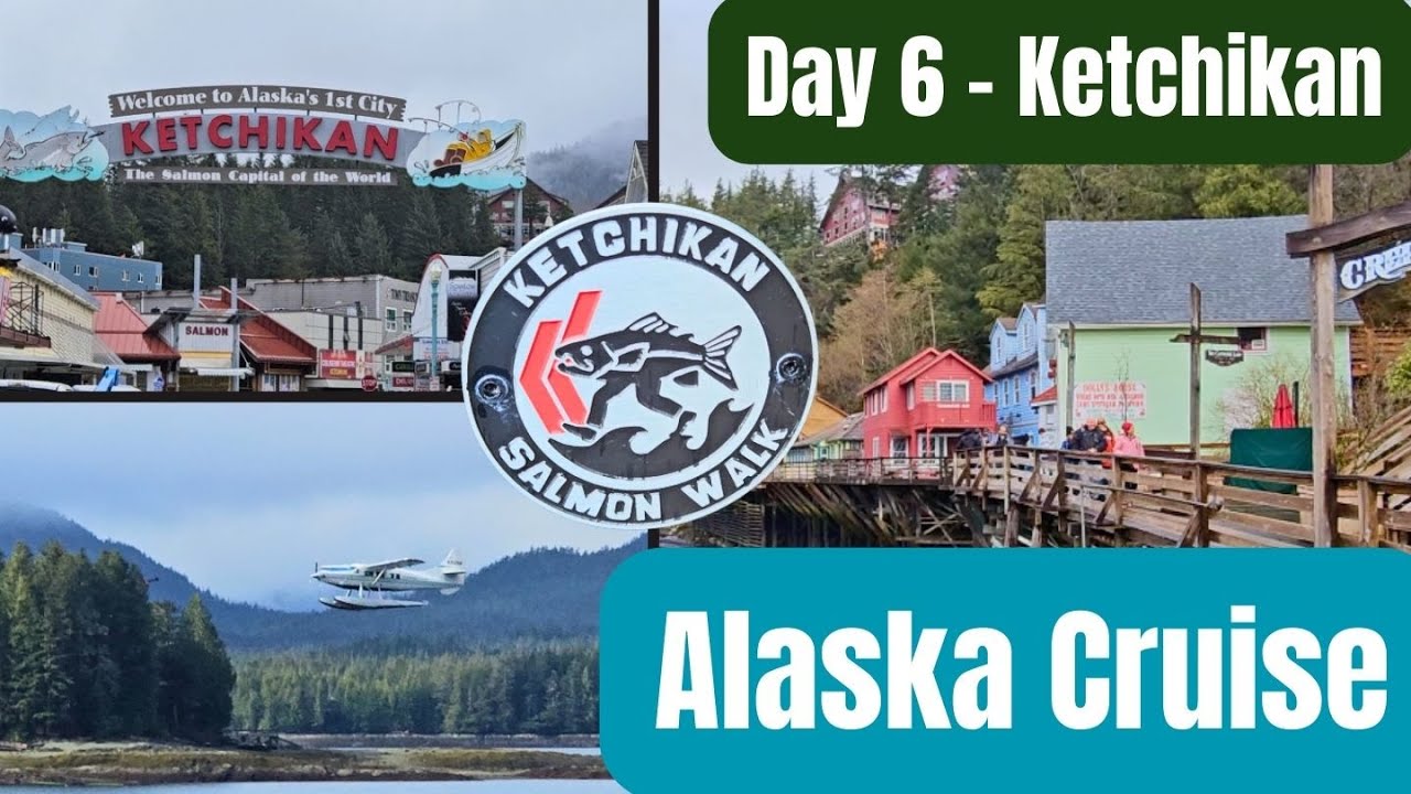 🛳 Best SHOPPING in Alaska? A short day in Ketchikan NCL Bliss