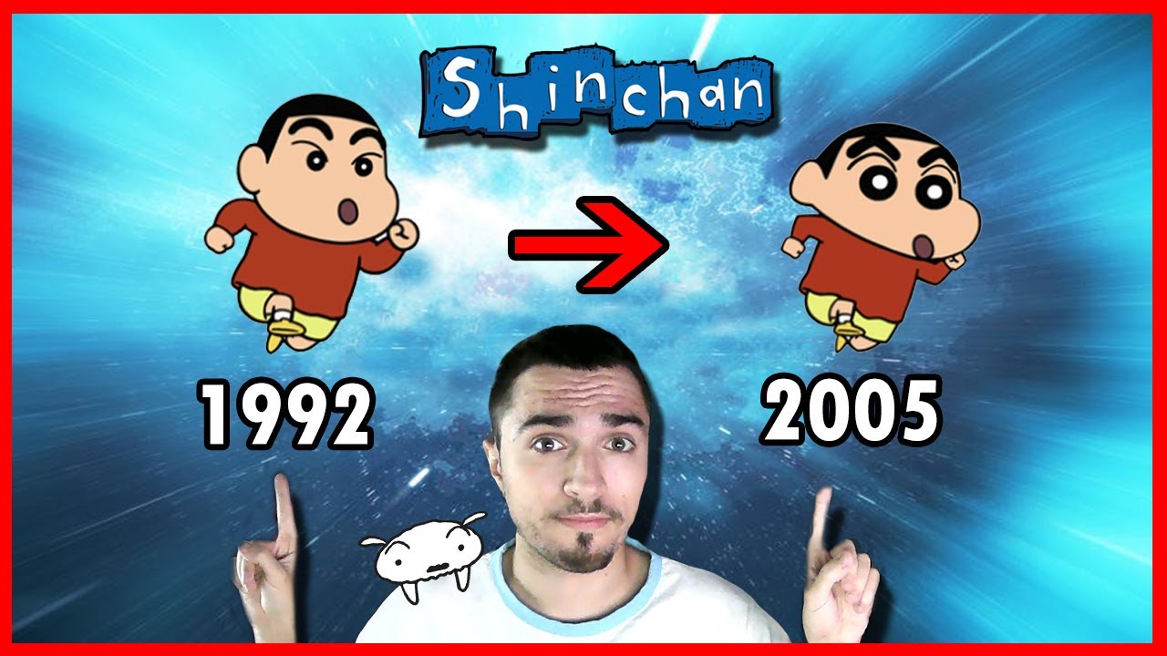 ¡EVOLUCIÓN de la SERIE de SHIN CHAN!