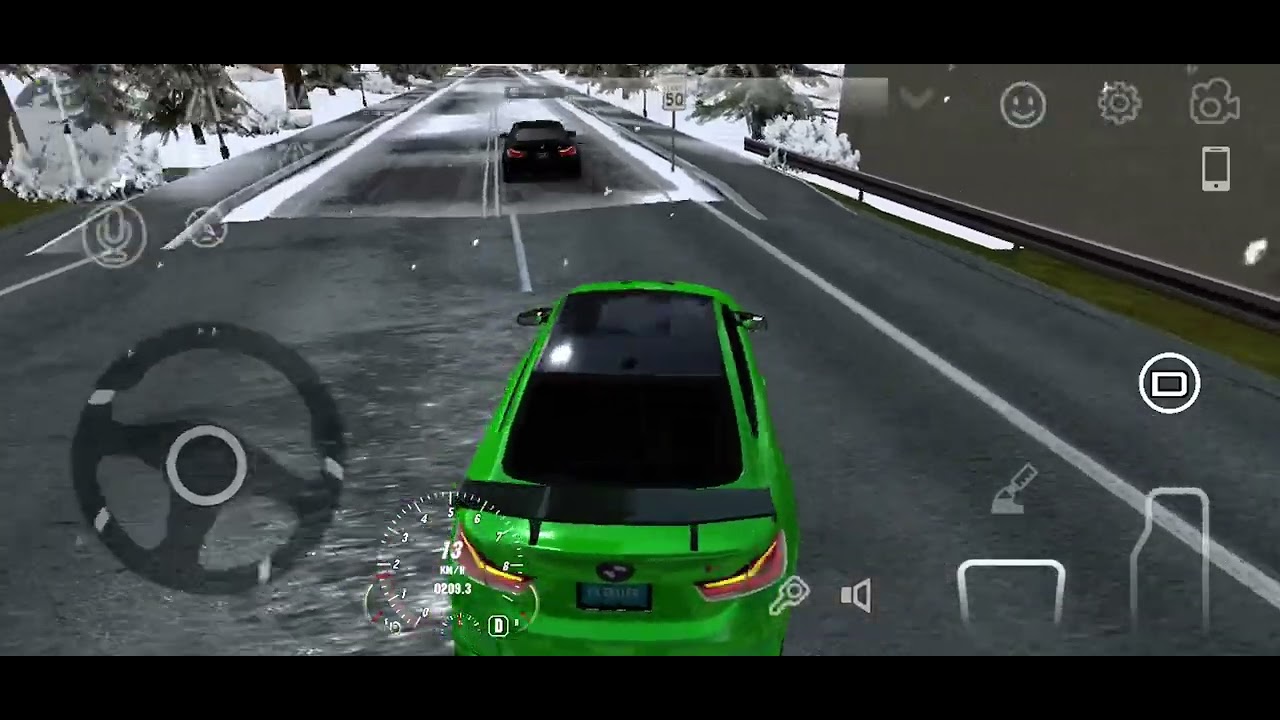 Cutting Up Our BMW M4 To Snow City || Car Parking Multiplayer 