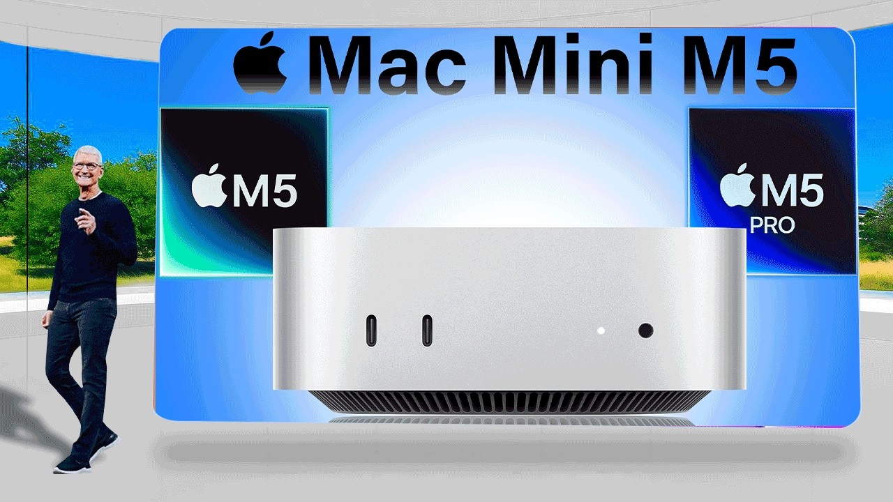 УТЕЧКА Mac Mini M5 — крошечный производительный компьютер Apple стал еще лучше!