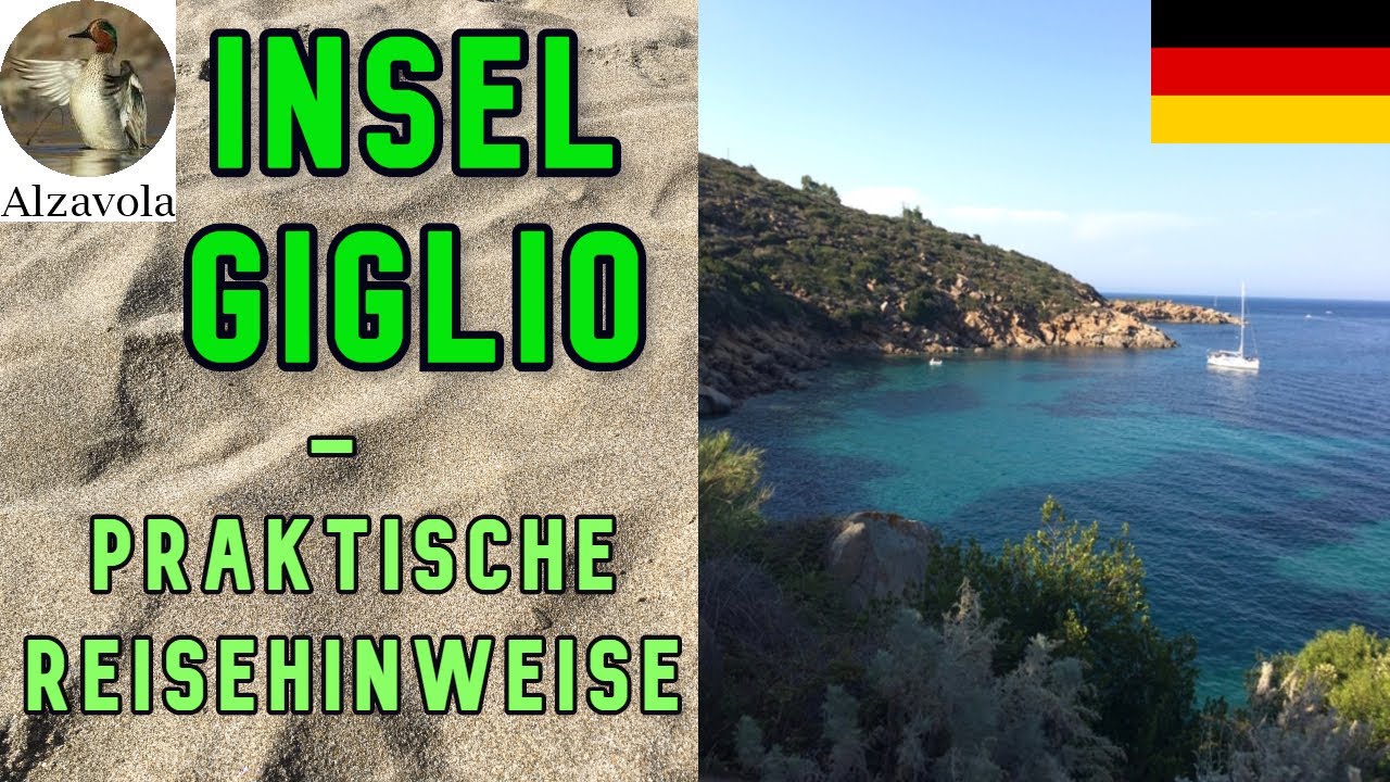 Insel Giglio - praktische Reisehinweise