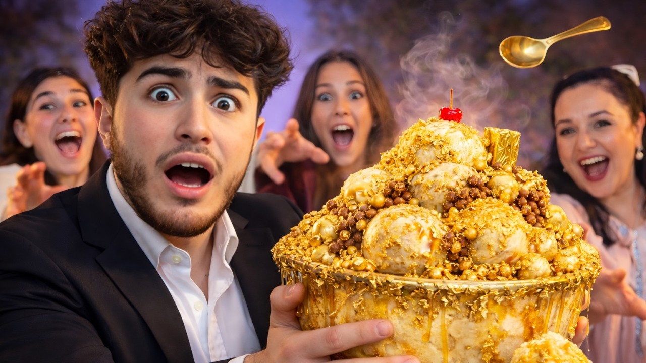 $1 Ice Cream Vs. $10,000 Ice Cream!