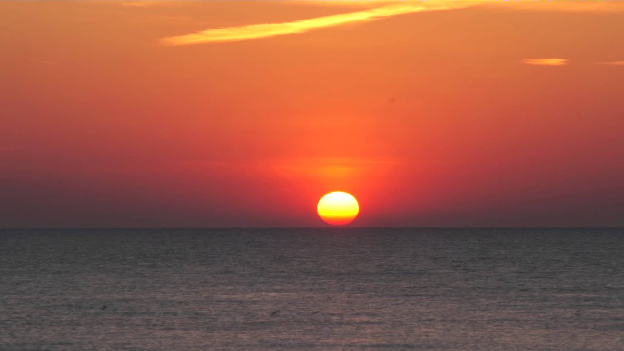 Timelaps zonsondergang Julianadorp aan Zee