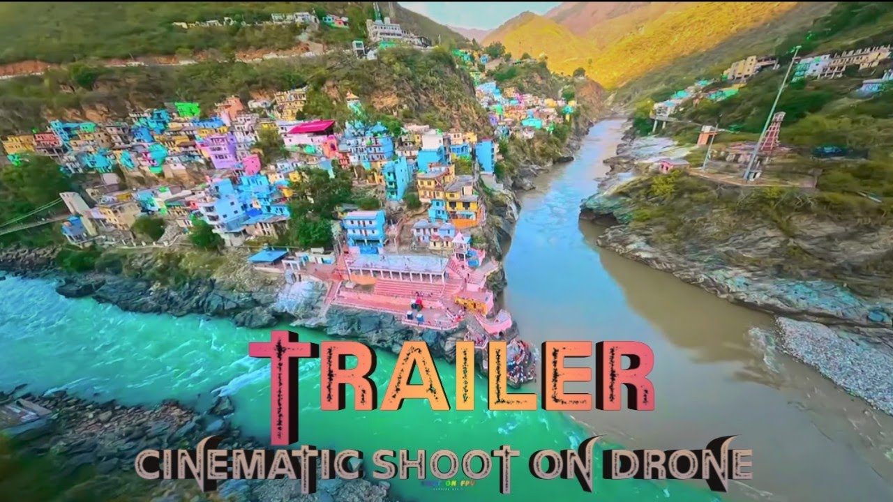 My First Drone Shoot || Devprayag Drone Cinematic Trailer Shoot #video @gareebmsvlogs213
