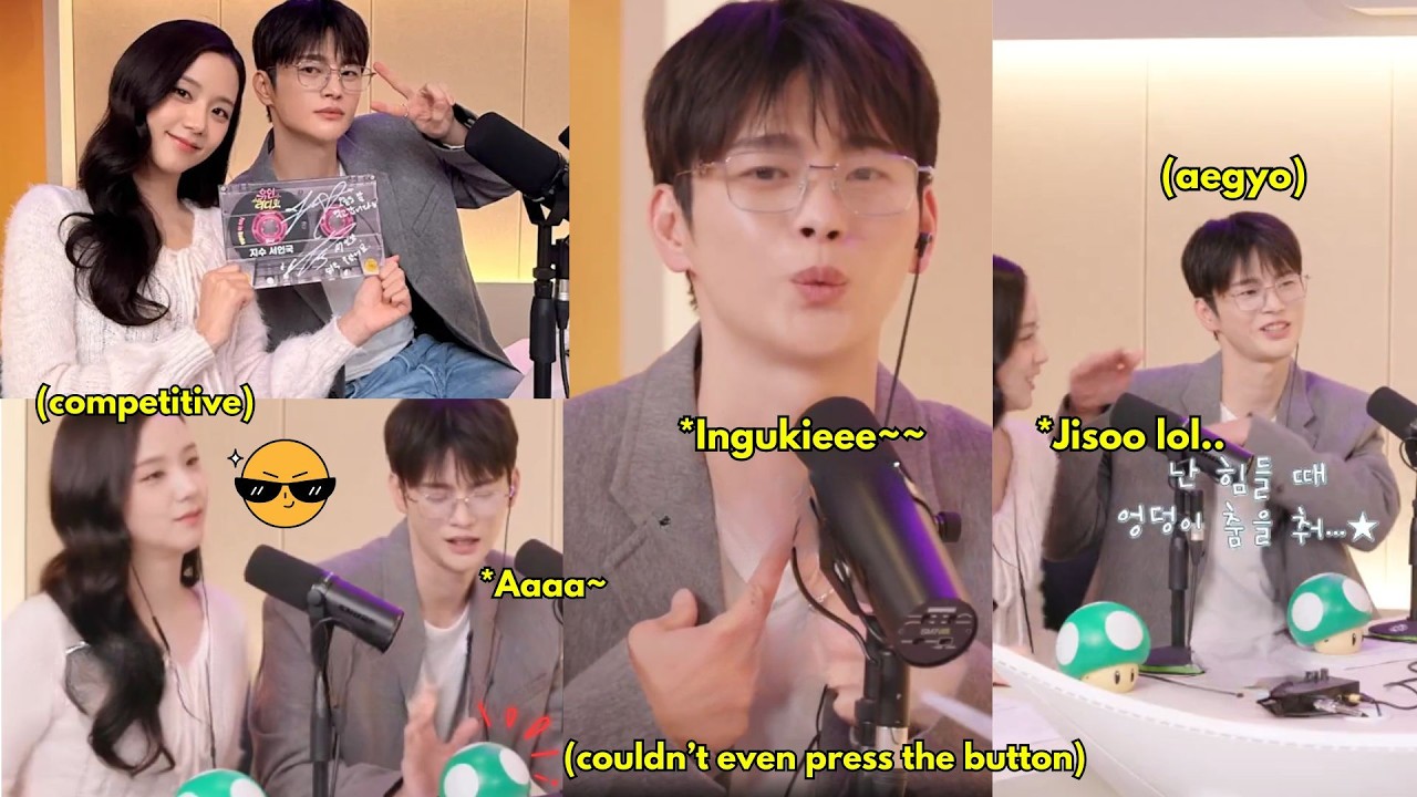 NOT SEO IN-GUK DOING AEGYO IN FRONT OF JISOO 😭 Jisoo’s reaction is KILLING me 😭