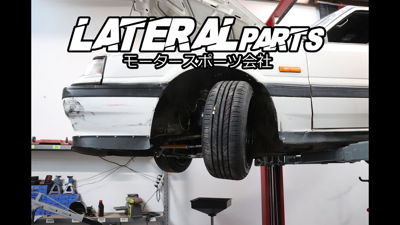 Lateral Parts Project 10 - R31 Skyline Drift setup / New shop update