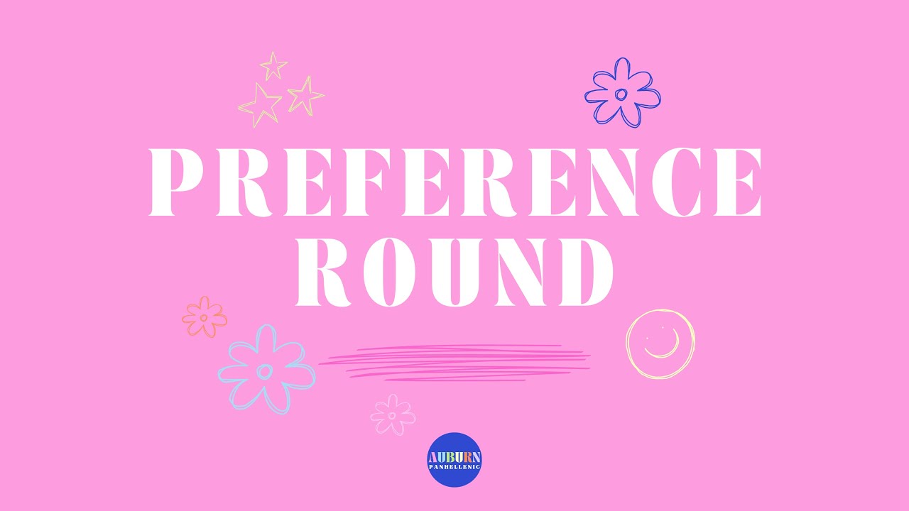 Preference Round