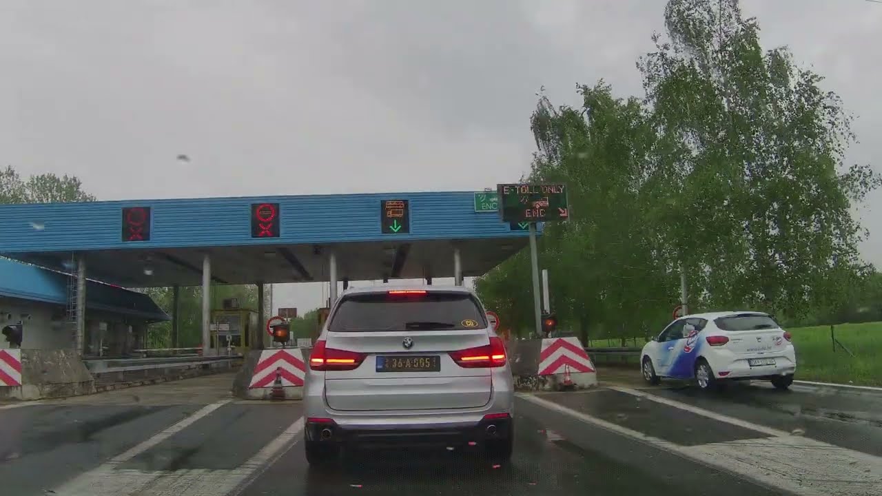 Doboj - GP Gradina - Sisak - Ljubljana rainy trip 4K